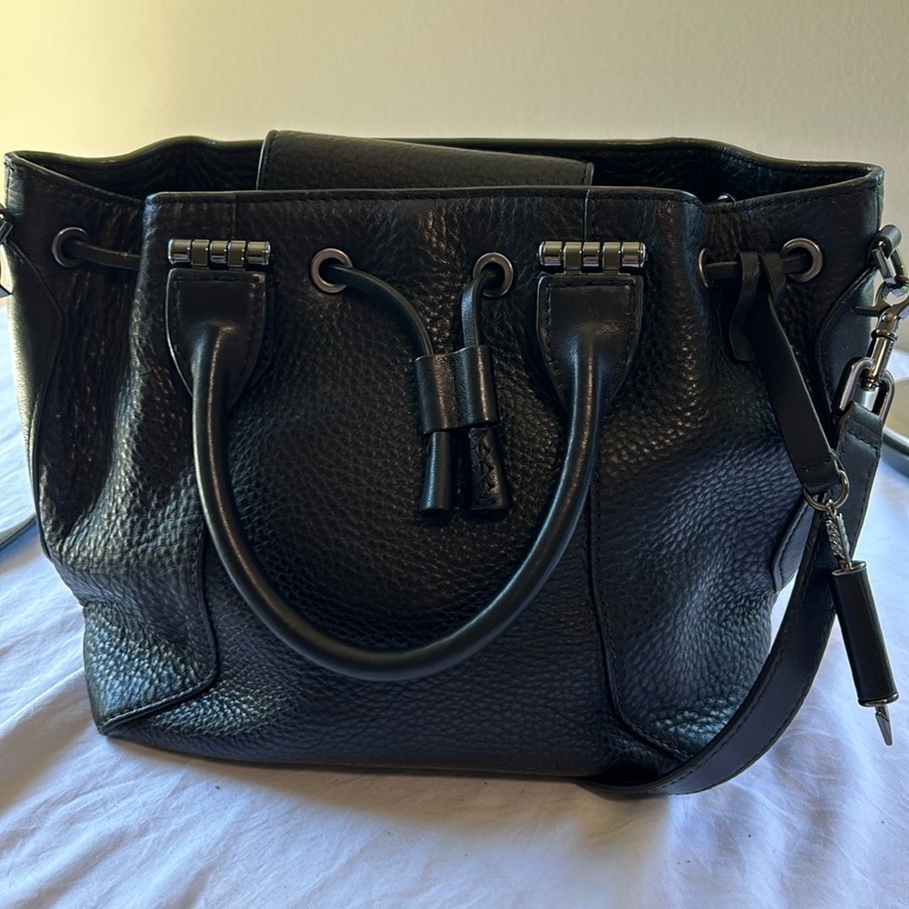 Mackage Loryn Pebbled Leather Handbag